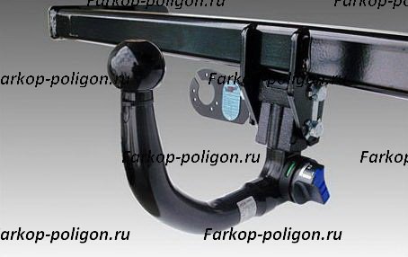 Вертикально быстросъемный фаркоп BMW X6 с 2007 г (4 WD, 4WD  BUY ORIGINAL SPOILER )